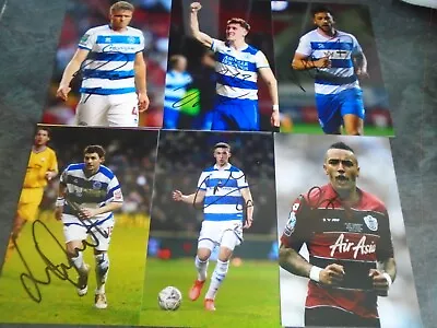 Signed Queens Park Rangers Player Photographs X 6 • £0.99