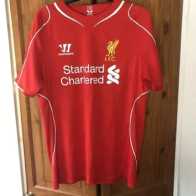 2014 - 2015 Liverpool Home Shirt Adults Medium Warrior • £14.99