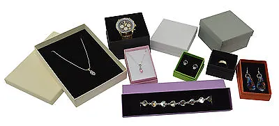 High Quality Jewellery Gift Boxes Bag Necklace Bracelet Ring Set Small Wholesale • £14.63