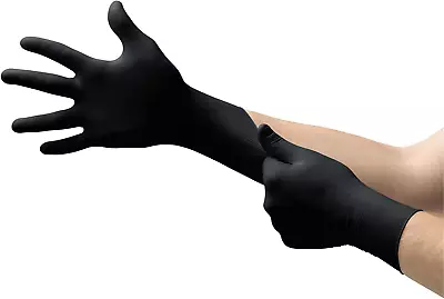 Midknight MK-296 Disposable Nitrile Gloves For Automotive Law Enforcement W/Ful • $28.43