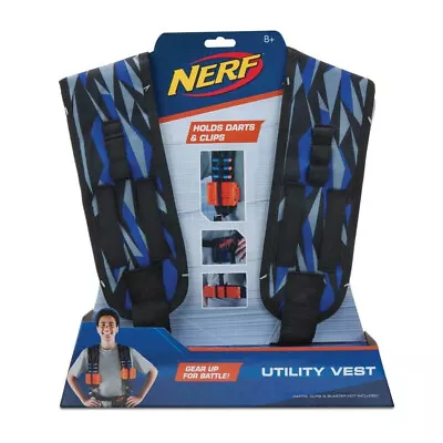 Nerf Elite Utility Vest Holds 5 Darts And 1 Clip • $24