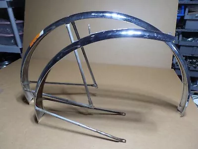 Vintage Schwinn Bicycle 26  Full Fender Set Razor Edge - Avg- • $12.99