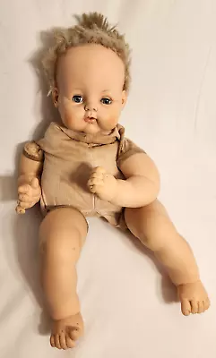 Vintage 1961 Madame Alexander Baby McGuffey Doll Vinyl Sleepy Eyes 20  Tall • $69.99