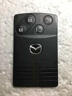 Mazda 4 Button Genuine Smart Card Key OEM JDM Working Tested USED Good • $64.99