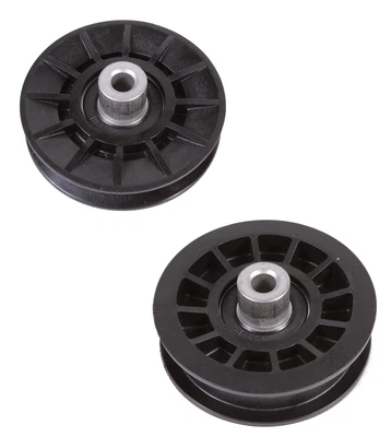$31.98 • Buy Genuine Husqvarna 532194326 V Idler Pulley & 532194327 Flat Idler Pulley Set OEM