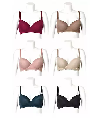 42 DD 40D Smooth Cup Full Coverage Up Bra - FAST Free Shipping And Free Returns • $10.99