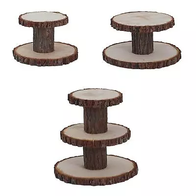 Cupcake Tower Cupcake Stand Holder Wooden Party Rustic Wood Craft Home Decor • £24.50