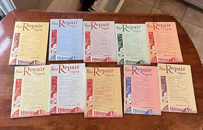 Lot Of 10 Vintage Watch Repair Digest Magazine Lot 1955 1956 1957 Bin#RE • $9.99