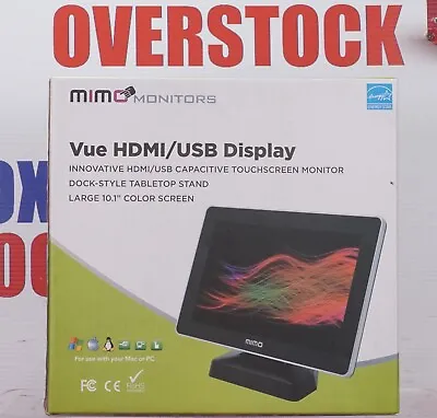 Mimo Vue HD UM-1080C-G - LCD IPS Touchscreen Monitor - 10.1 In - New Sealed • $319.99