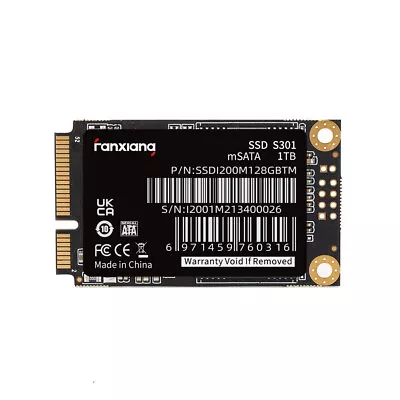 Fanxiang SSD 1TB MSATA SSD Internal Solid State Drive 6Gb/s 550MB/S PC/Laptop • $24.50