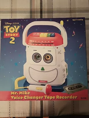 *NIB* Playskool TOY STORY 2 Mr. Mike Voice Changer Tape Recorder (TS-468) • $425