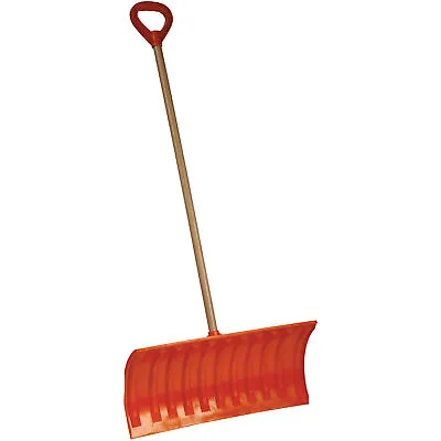 E & G 25  Poly Pusher Snow Shovel Snow Removal With Wooden Handle • $38