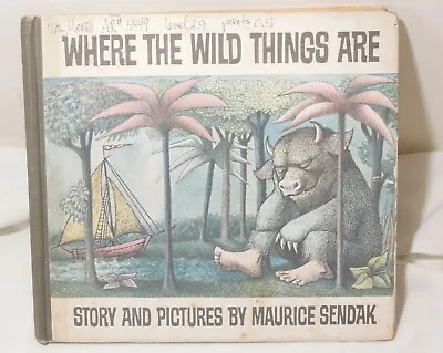 Where The Wild Things Are -Sendak 1963 Harper & Row  Hard Cover • $21.99
