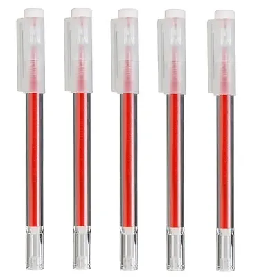 MUJI JAPAN Ballpoint Pen Red 0.5mm That Rubbing Erasable X 5 Set • $9.20