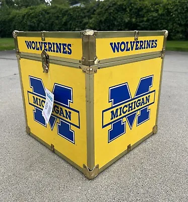 $249.99 • Buy Vintage Seward University Of Michigan Wolverines Trunk Chest New With Tags