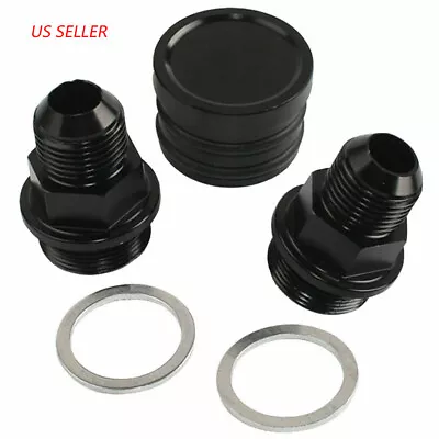 Block Plug & Catch Can Breather Fittings For Honda Acura B Series B-Series • $14.08