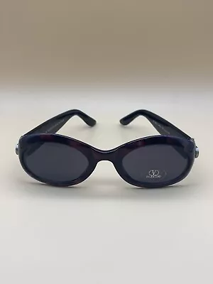 Vintage Valentino Sunglasses Black Cat Eye Frames 90's Made In Italy • $262.50