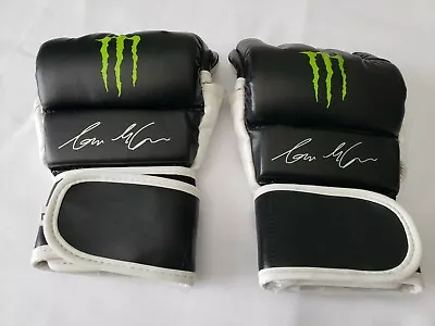 Conor McGregor Monster Energy MMA Gloves UFC Boxing Replica Signed Large NEW • $64.99