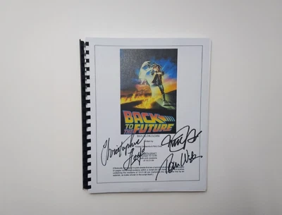 £22.24 • Buy Back To The Future Script Cast-Signed - Autograph Reprint - 147 Pages
