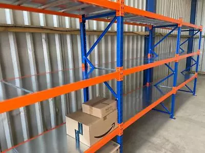 EXCEL MINILOCK STORAGE SYSTEM LONGSPAN RACKING NEW SHELVING BAY Brentwood Branch • £192