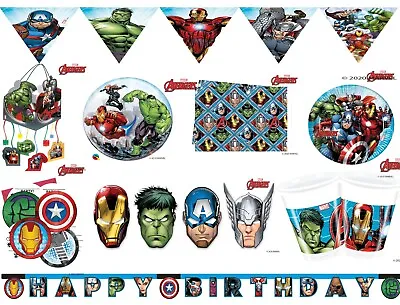 £2.78 • Buy Marvel Avengers Party Tableware Decorations Kids Birthday Hulk Thor Superheroes 