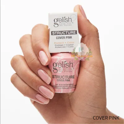 Harmony Gelish UV Gel Polish Structure Gel  COVER PINK  0.5oz **BRAND NEW** • $12.99