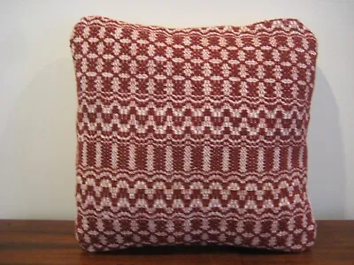 $25 • Buy Pillow Sham Cover #12 - Antique Coverlet - Decorative Accent Throw Bed Pillow