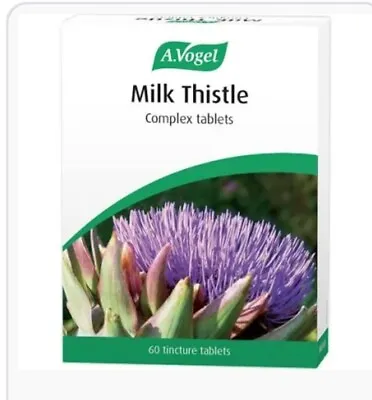 A Vogel Milk Thistle 60 Tincture Tablets • £13