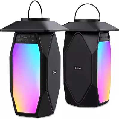Outdoor Bluetooth Speakers Waterproof True Wireless Stereo Lantern Speaker With • $215.62