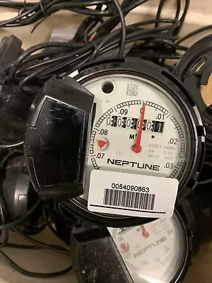 Neptune Auto H65N 3/4 T-10 08-17 4438 .03 Water Meter • $34.38