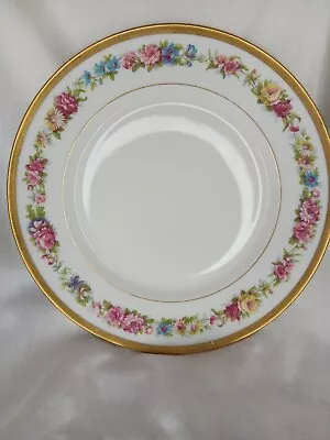 Antique Limoges PLATES Floral Band C Ahrenfeldt #618 For Loring Andrews & Co • $9.99