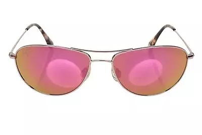 Maui Jim BABY BEACH Rose Gold POLARIZED Sunrise Pink Sunglass P245-16R • $293.25