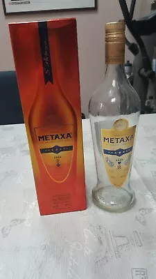 Metaxa Empty Bottle 1l  7 Stars • $3.69