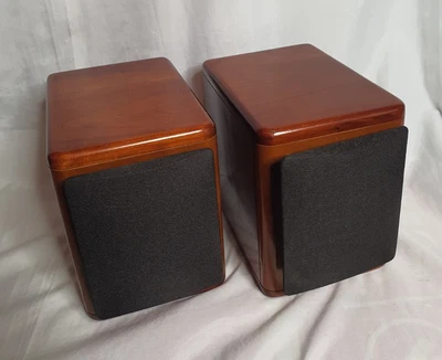 £55 • Buy JVC Real Cherrywood Mini Speakers SP-UX7000