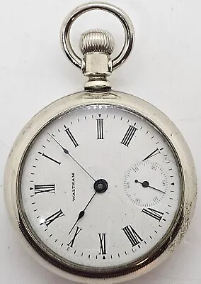 Antique Brass Watch Elgin Pocket Collectible Brass Pocket Watch GIFT • $21.79