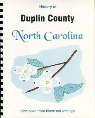 NC Duplin County North Carolina History RP From 3 Sources Kenansville Wallace • $13.88