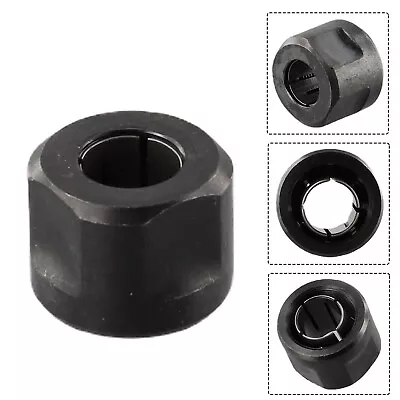 1/2 Black Collet Nut Plunge Router Parts 12.5mm Center Hole For Makita 3612 • $14.31