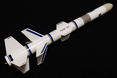 QUEST #3008 HARPOON AGM FLYING MODEL ROCKET SEMI-SCALE BUILT Uses Estes 18MM • $79.95