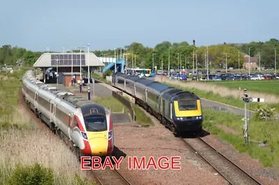 Photo  Class 800 Loco 800112 And Scotrail Hst 43129 & 43143 At Leuchars • £1.85