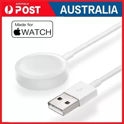 For Apple Watch IWatch 8 7 6 5 4 2 1 Magnetic Fast Charger Charging Cable AU • $5.79