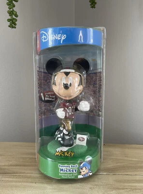 $100 • Buy SAN FRANCISCO 49ers Running Back MICKEY MOUSE Disney NFL Nodder Bobblehead NIB!