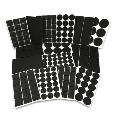 £2.69 • Buy Foam Rubber Furniture Pads Feet Black Floor Protector Self Adhesive Sticky Back