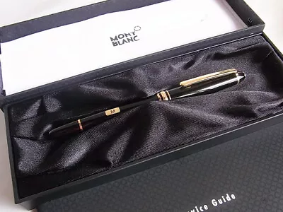 $229.99 • Buy Montblanc Meisterstuck Classique 144 Fountain Pen Black GT 14K M Nib