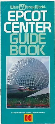 Vintage 1986 Walt Disney World EPCOT Guide Book • $7.49