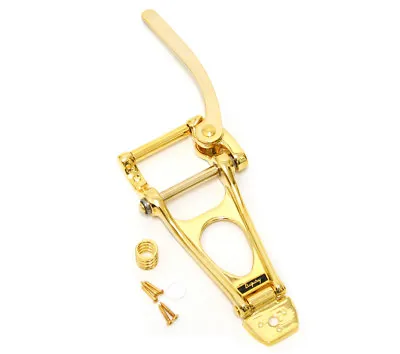 Gretsch Bigsby B12 Gold VibratoTailpiece Thin Jazz Arch Top Guitar 006-2546-100 • $199