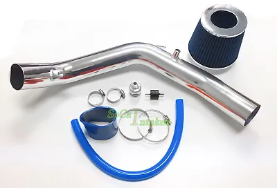 Blue Cold Air Intake Kit & Filter For 1999-2005 VW Golf Jetta MK4 1.8T 2.0L • $64