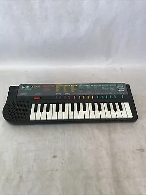 Casio SA-5 Songbank Mini Electronic Keyboard DC 6V No Adapter READ DESCRIPTION • $49.99