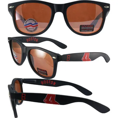 Boston Red Sox Rally Sunglasses Hd Amber Driving Lens By Maxx Eyewear • $19.99
