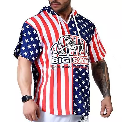 BIG SM EXTREME SPORTSWEAR Ragtop Rag Top Sweater T-Shirt Bodybuilding 3234 USA • £57.85