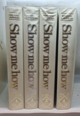£25 • Buy Show Me How Magazine Collection Volumes 1 - 4 Marshall Cavendish With Binders